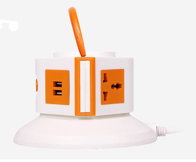 1 Layer Vertical Socket with 2 USB Port(Random Colour) 1 Layer Vertical Socket with 2 USB Port(Random Colour)