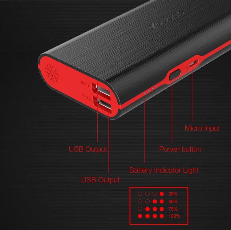 100% Original Yoobao S7 10000mAh Power Bank/Yoobao 10000mAh Power Bank