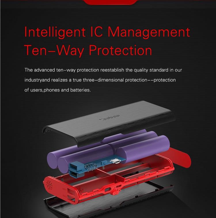 100% Original Yoobao S7 10000mAh Power Bank/Yoobao 10000mAh Power Bank