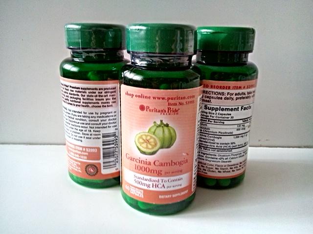 1000mg Garcinia Cambogia 60 Vegetable Capsules Slimming Pills