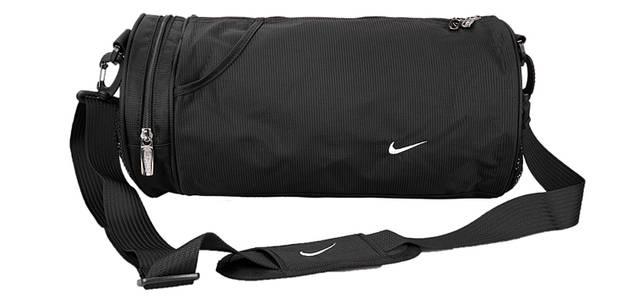 black nike gym bag