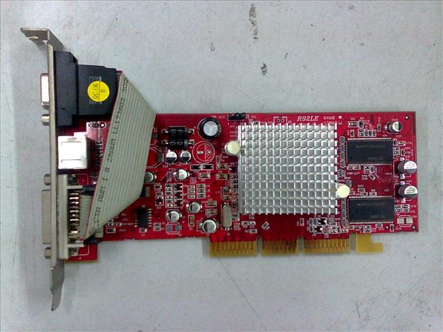 AGP ATI 9200 R92LE 128MB 7€ http://76.my/Malaysia/128mb-ati-radeon ...