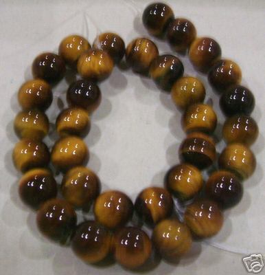 12mm Tiger Eyes Gemstone Smooth Round 33 Bead Gemstones 15.5 12mm Tiger Eyes Gemstone Smooth Round 33 Bead Gemstones 15.5