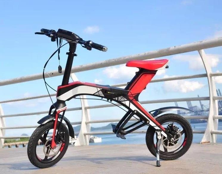 14 inch adult foldable dynamic motorcycles, using LG 4.4Ah 36V