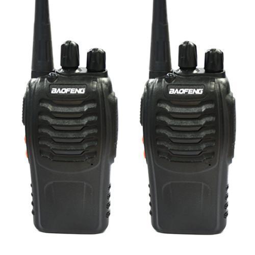 2 Pcs 1 set 16 Channel BaoFeng BF-888S Walkie Talkie UHF 5W