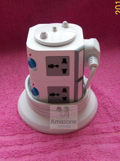 2 Tower 8 universal Socket For PC, Amplifier, Laptop 2 Tower 8 universal Socket For PC, Amplifier, Laptop