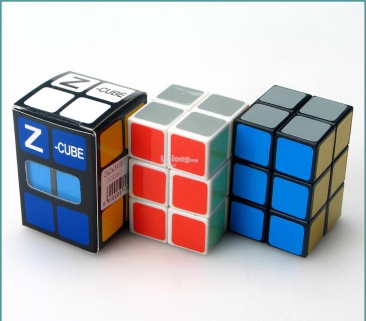  2x2x3-Black-Cuboid-Cube-Twisty-Puzzle-Smooth