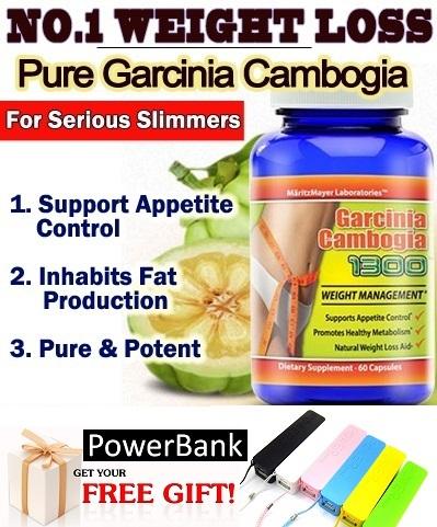 Bottle - Garcinia Cambogia 1300 USA Slimming Weight Loss 3-25KG