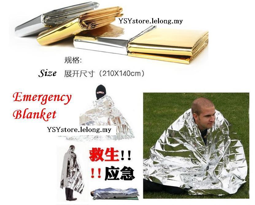  pieces Emergency Survival Blanket car,home,jungle trekking,travel,r