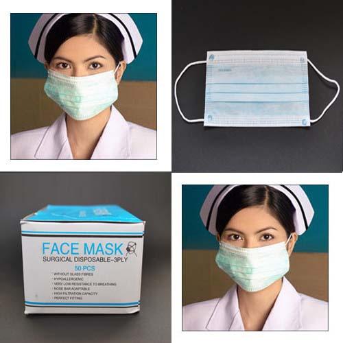 3 PLY DISPOSABLE FACE MASK (17Box X 50pcs) (17 Box X RM5.00 = RM85.00) 3 PLY DISPOSABLE FACE MASK (17Box X 50pcs) (17 Box X RM5.00 = RM85.00)