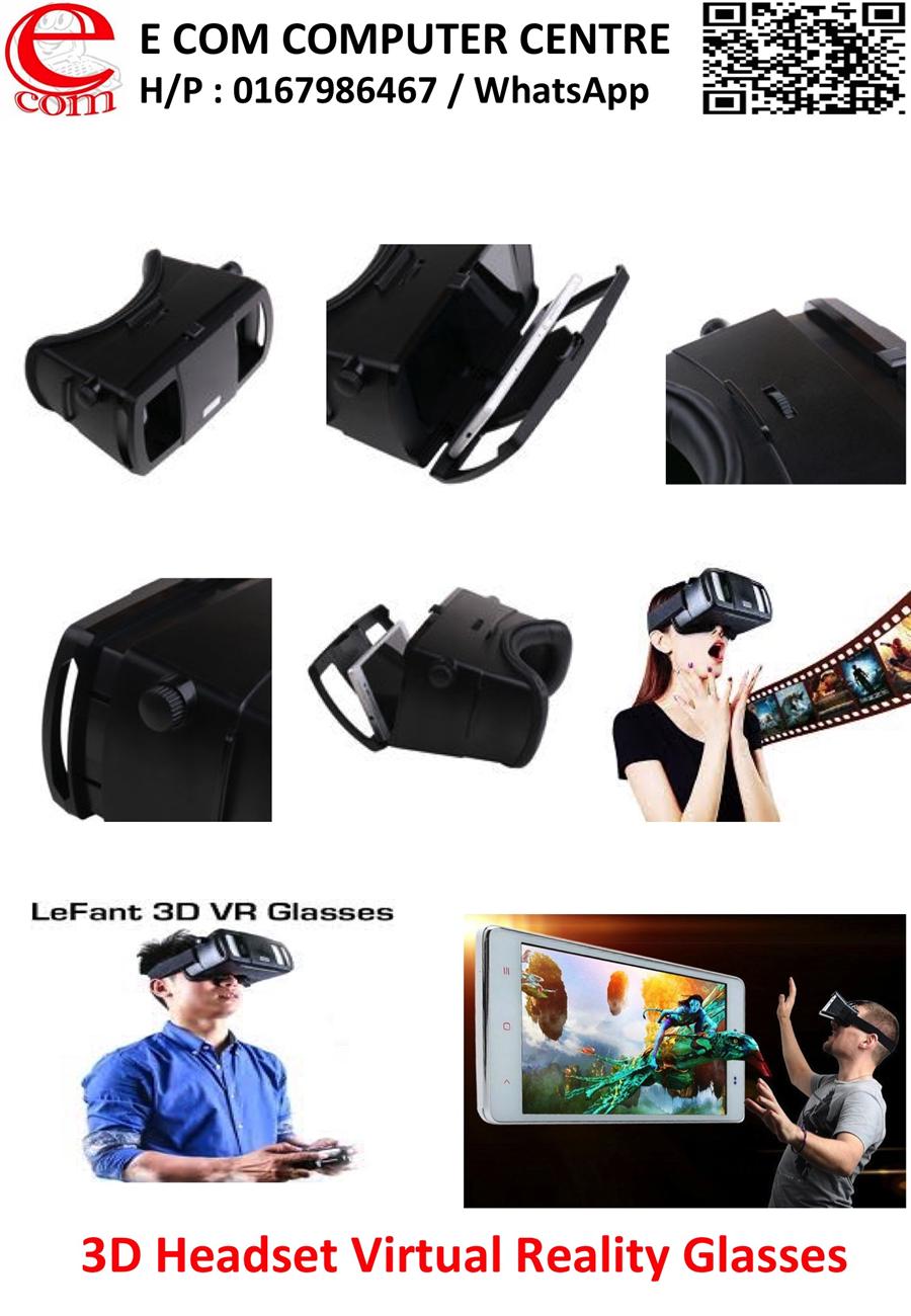 3D Headset Virtual Reality Glasses