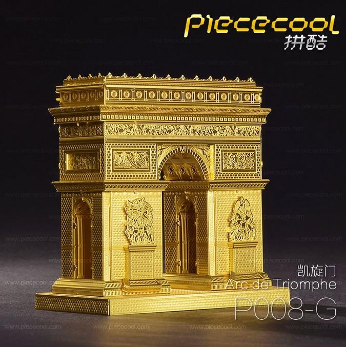 3D Puzzle Gold Metal Building Paris arc de triomphe 3D Puzzle Gold Metal Building Paris arc de triomphe