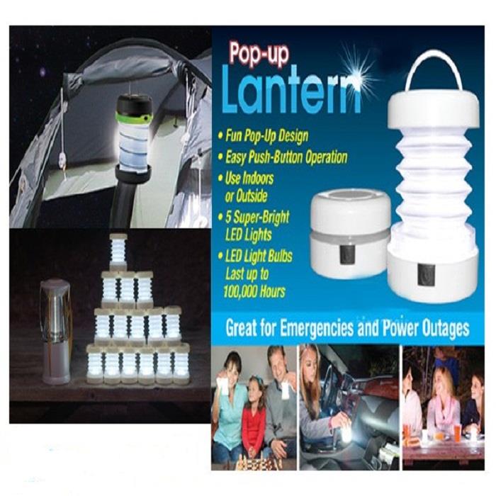 4 Units Pop Up Lantern Cree LED for Festivals, Outdoors, Camping Light