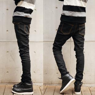 [46500]Korean Slim Skinny Men Jeans Pants