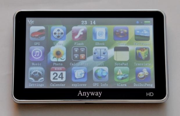 Anyway 5 inch HD GPS Navigator 4G with Speed Meter Anyway 5 inch HD GPS Navigator 4G with Speed Meter