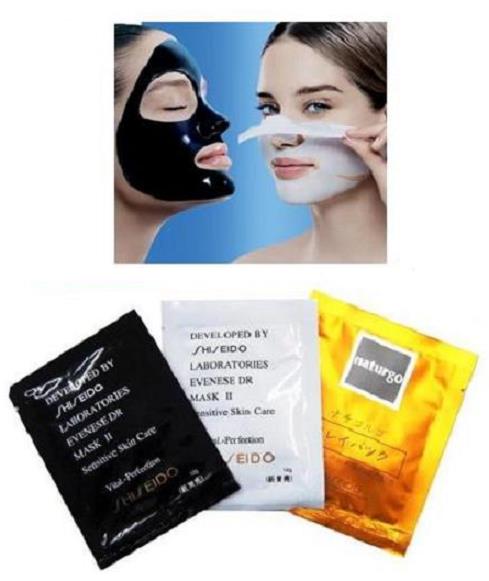 50 pcs x Shiseido Peel Off Black / White / Naturgo