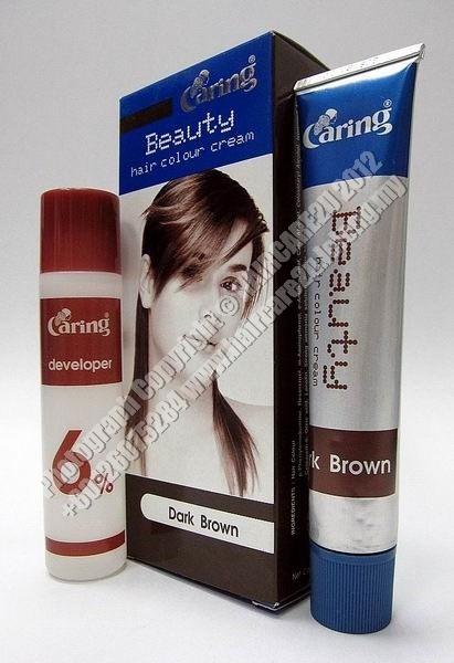 50g Caring Hair Dye Dark Brown Cream 50g Caring Hair Dye Dark Brown Cream