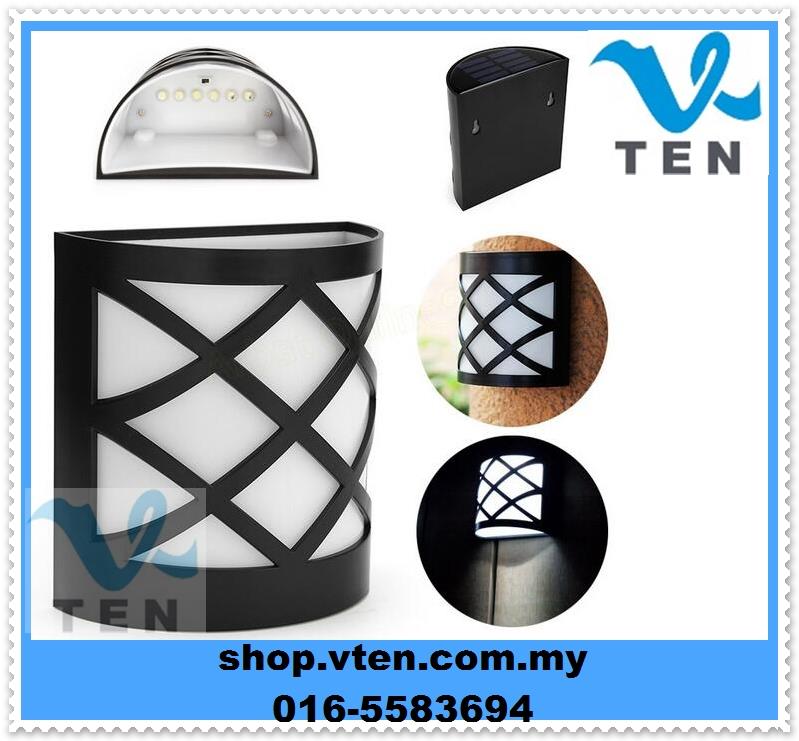6led Solar Light Wall Solar Light Garden Light Bright Lamp Waterproof