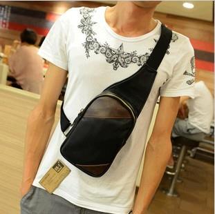 [8797]Korean Men's Fashion Casual Outdoor Chest Bag