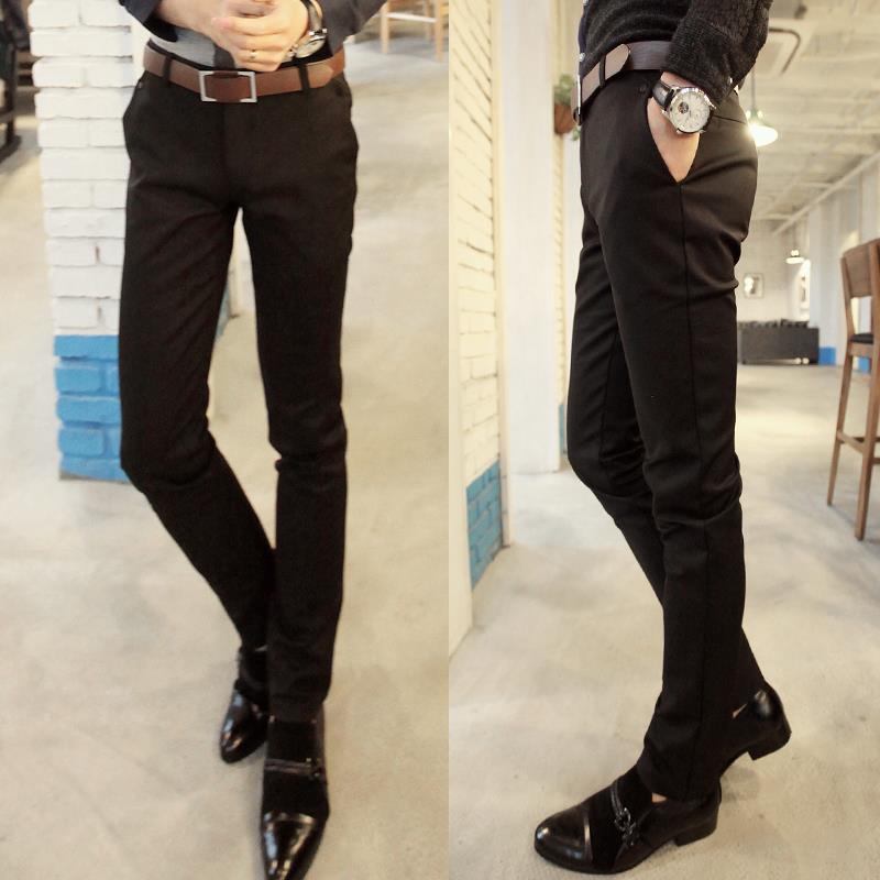 [9059]Korean Slim Fit Skinny Casual Pants Trousers