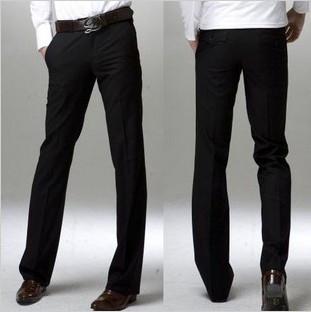 [9199]Fashion Korean Casual Men's Slim Straight Long Trousers