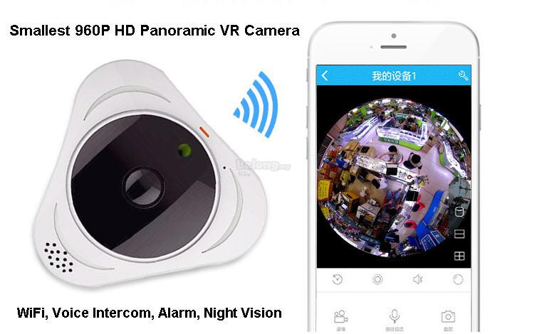 960P 3D VR Cam WIFI 360 Degree Panoramic IP Camera 960P 3D VR Cam WIFI 360 Degree Panoramic IP Camera