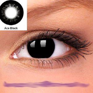 ♥Aza Aza♥ Colour Contact Lens- Ace Black