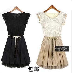 ♥Aza Aza♥ |FreePostage| Lace Dress - Brown