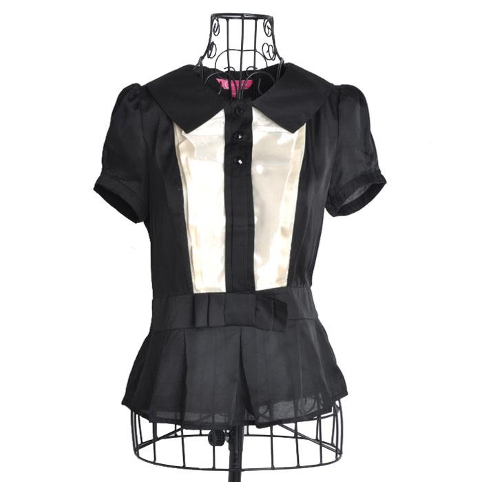 ♥Aza Aza♥ |FreePostage|OL Blouse - Black
