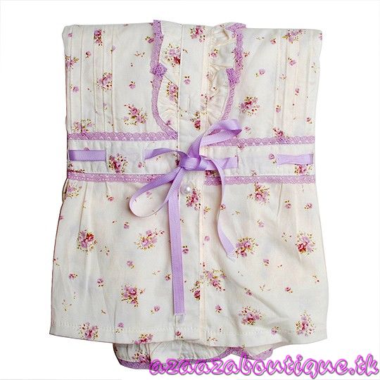♥Aza Aza♥ |FreePostage| Ribbon OL Blouse- Purple L