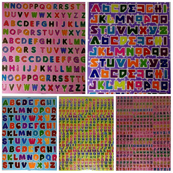 ABC Stickers X 50 (Wholesale)
