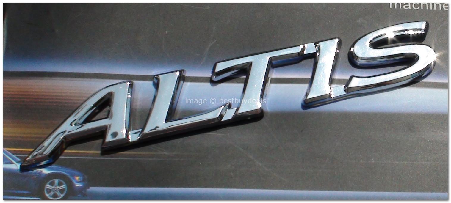 toyota altis emblem #6