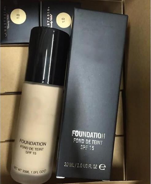 Anastasia SPF15 Liquid Face Whitening Foundation make up Cream 30mL