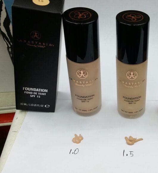 Anastasia SPF15 Liquid Face Whitening Foundation make up Cream 30mL