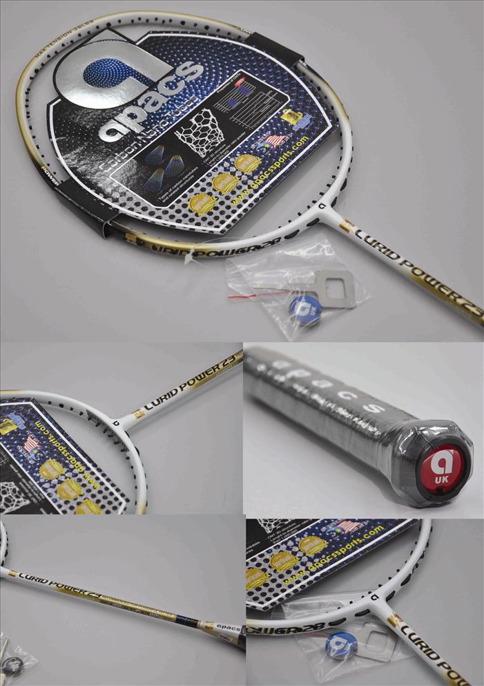 APACS ~ LURID POWER 23 ~ Free String + Grip + Bag 3 In 1 APACS ~ LURID POWER 23 ~ Free String + Grip + Bag 3 In 1
