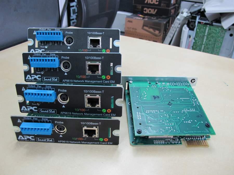APC AP9619 UPS Network Management Card w/ Environmental Monitoring APC AP9619 UPS Network Management Card w/ Environmental Monitoring