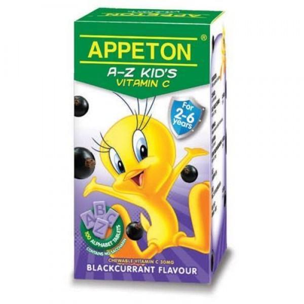 APPETON A-Z VITAMIN C BLACKCURRANT X 2 botlles