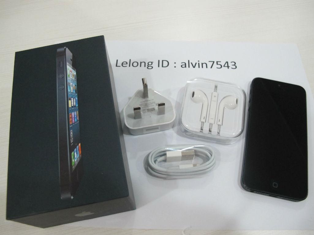 Used - Apple iPhone 5  i5 64GB Black - RM2100