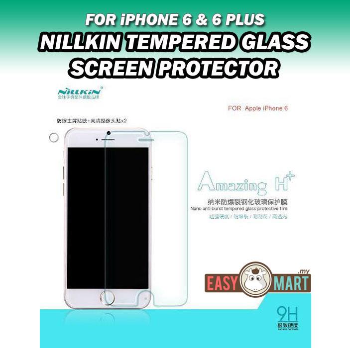 APPLE iPhone 6 4.7 & 6 Plus NILLKIN Tempered Glass Screen Protector