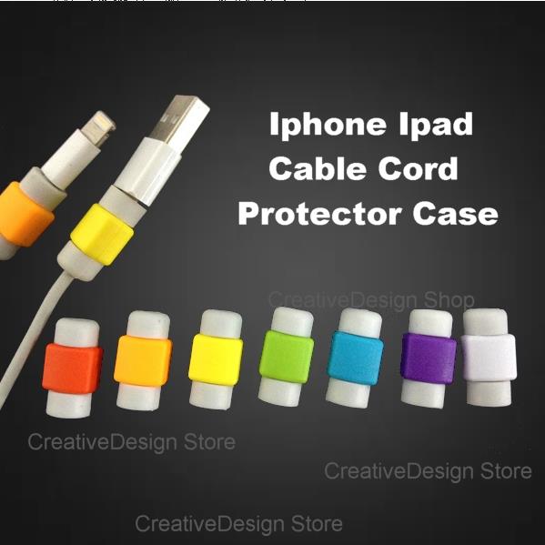  Apple iPhone iPad USB Cable Cord Protector Lighting Protect Safe Case
