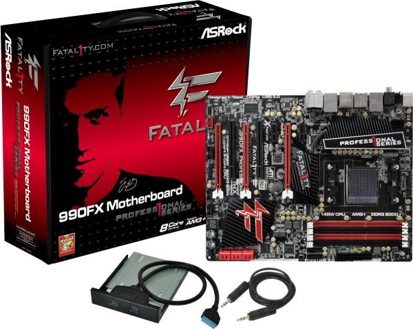 # ASRock Fatal1ty 990FX Professional (AM3+ / DDR3 / SLI & CFX) # # ASRock Fatal1ty 990FX Professional (AM3+ / DDR3 / SLI & CFX) #