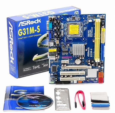 Asrock G31M V2 Intel G31 chipset motherboard(socket 775)