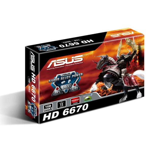 Asus ATI Radeon HD 6670 2GB DDR3 128BIT