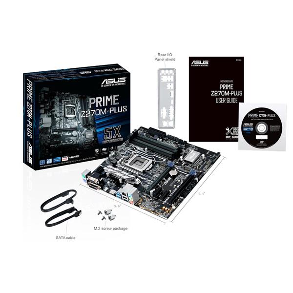 # ASUS PRIME Z270M-PLUS mATX Motherboard # LGA 1151 # ASUS PRIME Z270M-PLUS mATX Motherboard # LGA 1151