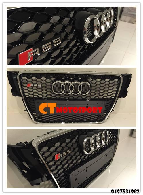 Audi A5 Convert RS5 (Year 08-12) Grille Audi A5 Convert RS5 (Year 08-12) Grille