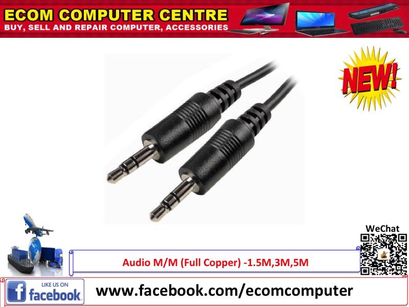 Audio M/M (Full Copper) - 1.5M , 3M , 5M