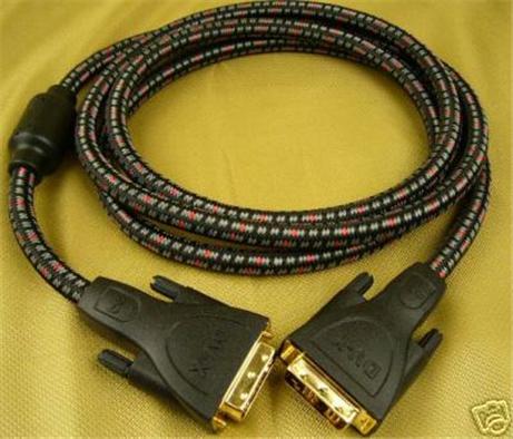 AudioQuest? DV-X SERIES Hi-End DVI?Cable for PC LCD Monitor, HDTV - 2M AudioQuest? DV-X SERIES Hi-End DVI?Cable for PC LCD Monitor, HDTV - 2M
