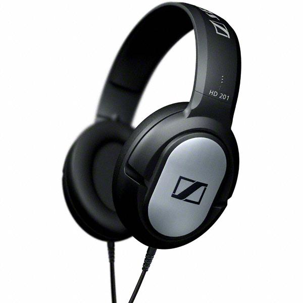 Authentic Sennheiser HD201 Over Ear Headphones