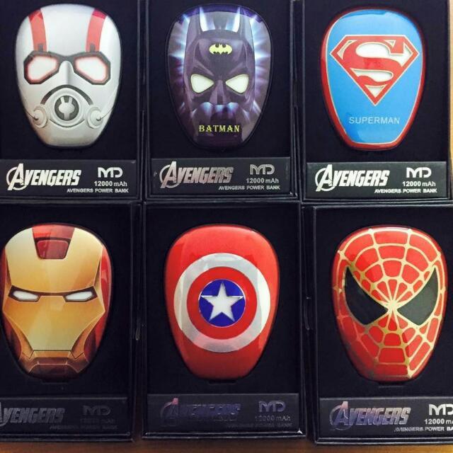 Avengers Powerbank 12000mAh