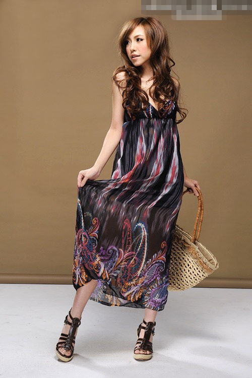 #Aza Aza# |FreePostage|  Deep V Maxi Dress- Grey